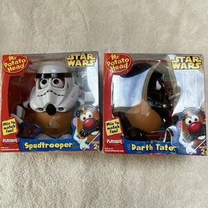 Mr Potato Head Star Wars Darth Vader & Stormtrooper NIB Playskool